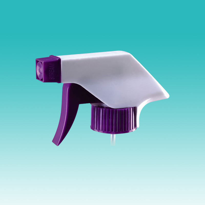 Spruzzatore a grilletto ampiamente utilizzato in plastica PP viola